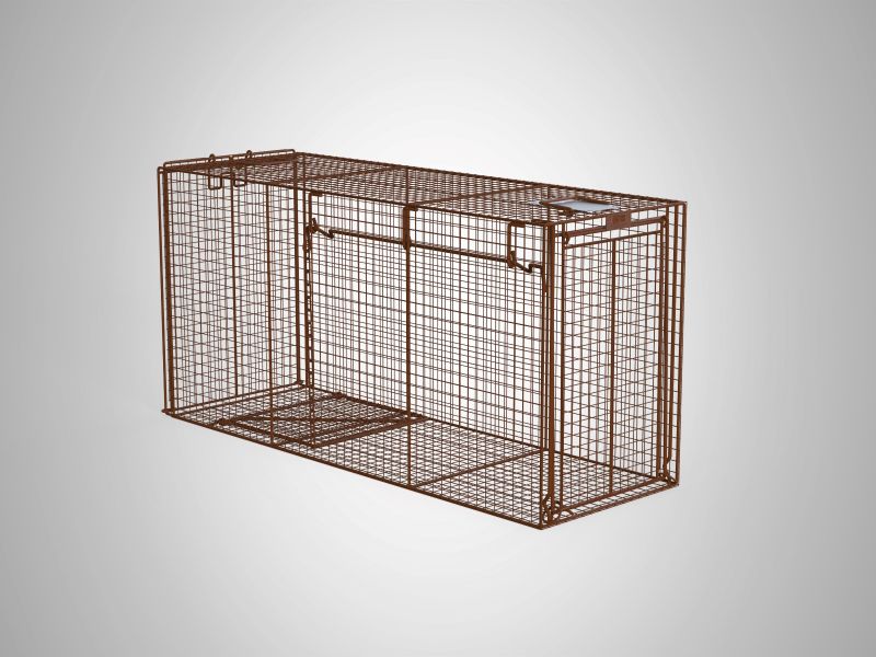 X-Large One Door Catch Release Heavy-Duty Humane Cage Live Animal Traps for  Large Dogs and Other Same Sized Animals